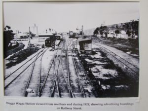 Wagga Wagga station. Southern end 1928