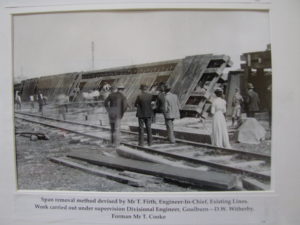 Train line span removal